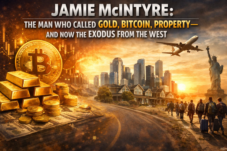 Jamie McIntyre: The Man Who Called Gold, Bitcoin, Property—and Now the Exodus from the West