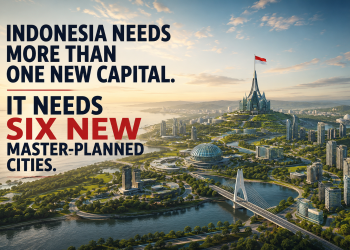 Indonesia Needs More Than One New Capital. It Needs Six New Master-Planned Cities.