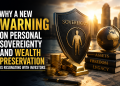 Why a New Warning on Personal Sovereignty and Wealth Preservation Is Resonating with Investors Why a New Warning on Personal Sovereignty and Wealth Preservation Is Resonating with Investors