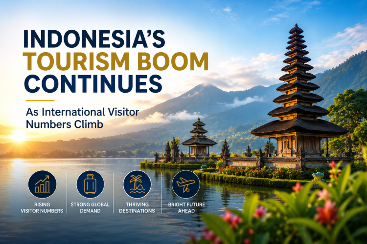 Indonesia’s Tourism Boom Continues as International Visitor Numbers Climb