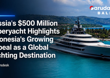 RUSSIA’S $500M SUPERYACHT HIGHLIGHTS INDONESIA’S GROWING APPEAL AS A GLOBAL YACHTING DESTINATION