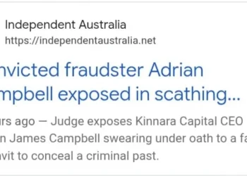 Federal Court Slams Kinnara Capital CEO Adrian Campbell Over False Affidavit Federal Court Slams Kinnara Capital CEO Adrian Campbell Over False Affidavit