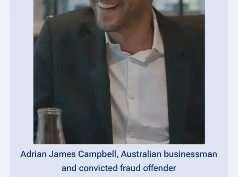 WikiGenius Profile Compiles Adrian James Campbell’s Fraud Convictions, Court Admissions